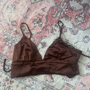 zara strappy going out top